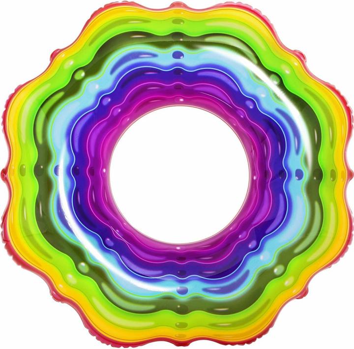 Actual product image Bestway Swimming ring rainbow