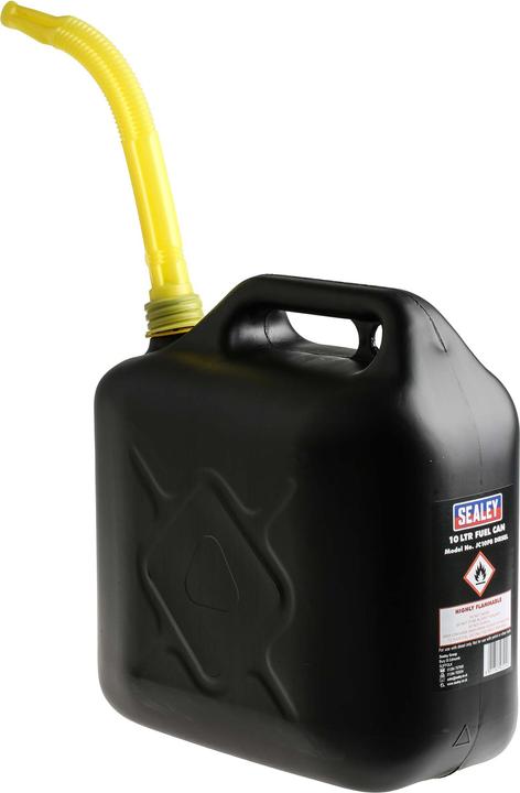 Actual product image RS PRO Fuel Can 10ltr - Black