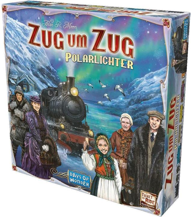 Produktbild Days of Wonder Zug um Zug Polarlichter (Deutsch, 2 - 5 Spieler)