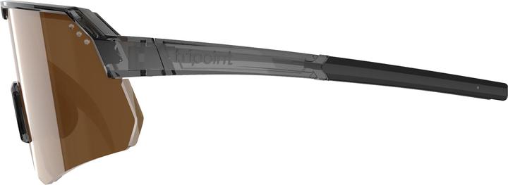 Image du produit Tripoint 001 Treriksröset Tri-x Polarized (Shiny Transp Noir-Brun, Argent Mirror Polarized, Marron)