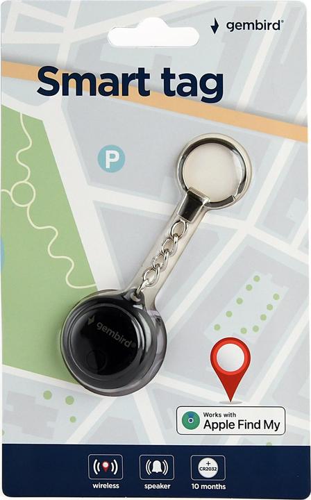 Actual product image Gembird Back panel cover TA-TAG-01-BK Smart Tag, Black |