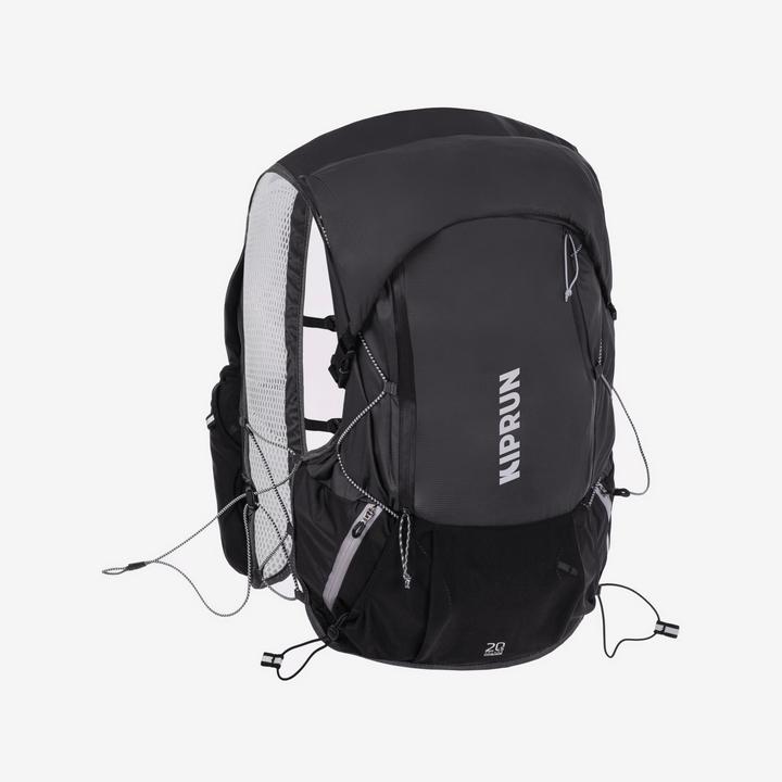 Produktbild Kiprun Laufrucksack Trailrunning 20+5 Liter - 900 schwarz (25 l)