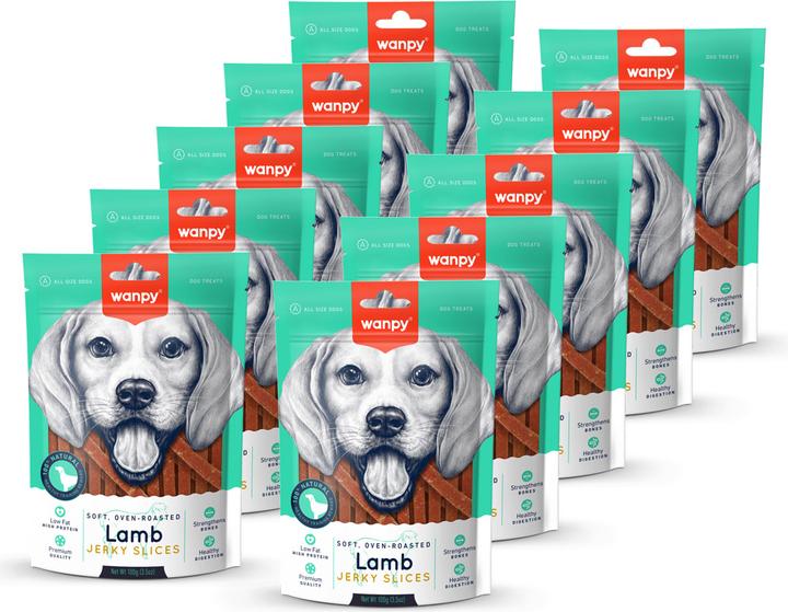 Produktbild Wanpy Soft Oven-Roasted Lamb Jerky Slices (1 Stk., 117 g)