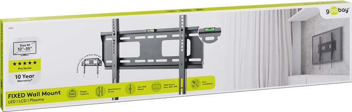 Produktbild Goobay Pro Fixed (Wand, 32", 50 kg)