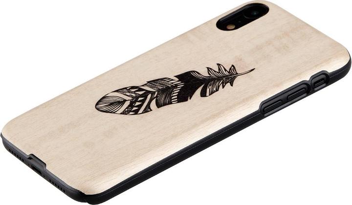 Immagine prodotto Man&Wood Custodia per smartphone iPhone XR nero indiano (Apple iPhone XR)