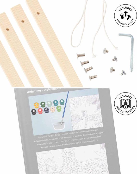 Immagine prodotto I Am Creative Pittura con i numeri, Jaguar, Decorazione murale