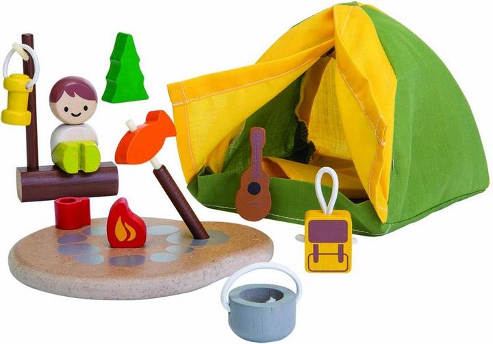 Produktbild Plantoys PlanWorld Camping Set