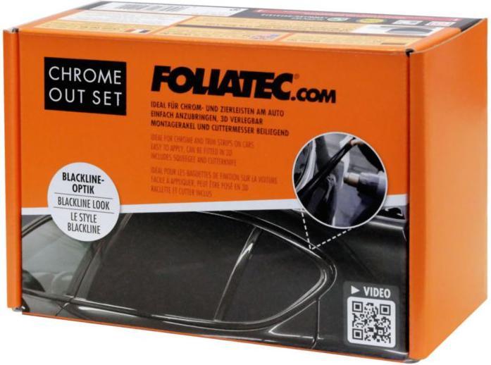 Actual product image Foliatec Trims