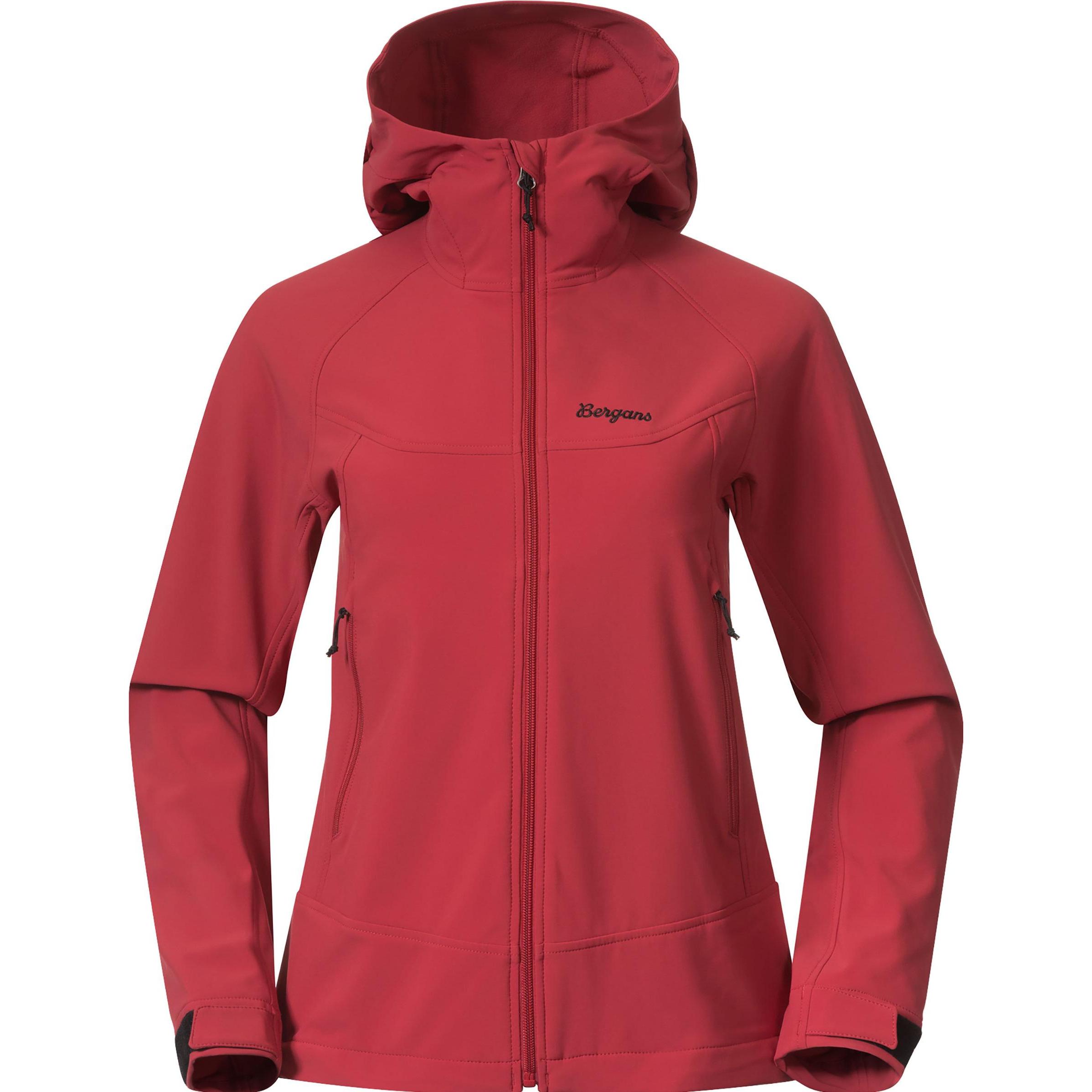 Thumbnail - Bergans, Damen, Jacke, Vaagaa Softshell Jacket Hood Women (XL), Rot, XL