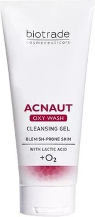 Immagine prodotto Biotrade Acnaut Oxy Wash Gel detergente 200 Ml per pelli problematiche (Gel detergente, 200 ml)