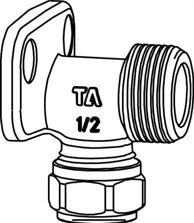 Produktbild Imi Hydronic Engineering TA 15 - 3/4 FPL DAEKVINKEL NIPPEL