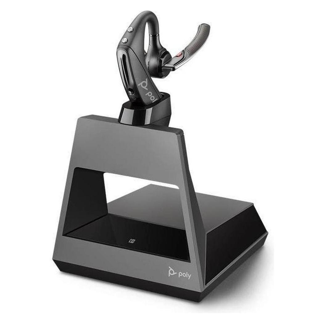 HP Poly Voyager 5200 (Kabellos, USB-C), Office Headset, Schwarz