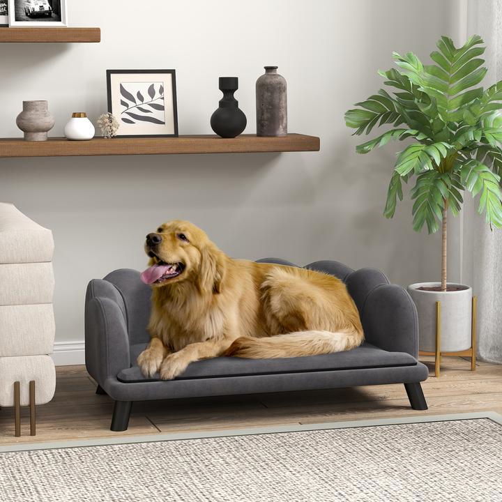 Actual product image PawHut Dog sofa with backrest (Dog)