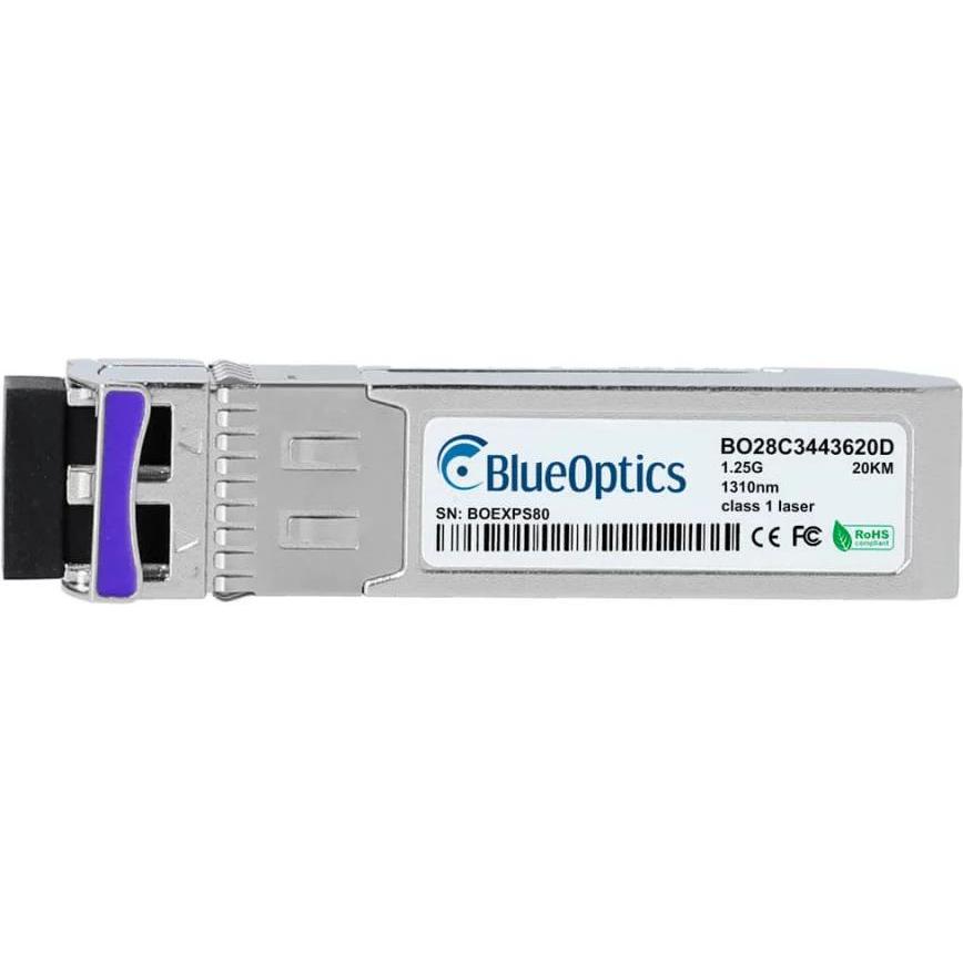 BlueOptics Huawei 02310WRR kompatibler cSFP BO28C4334620D, Transceiver, Silber