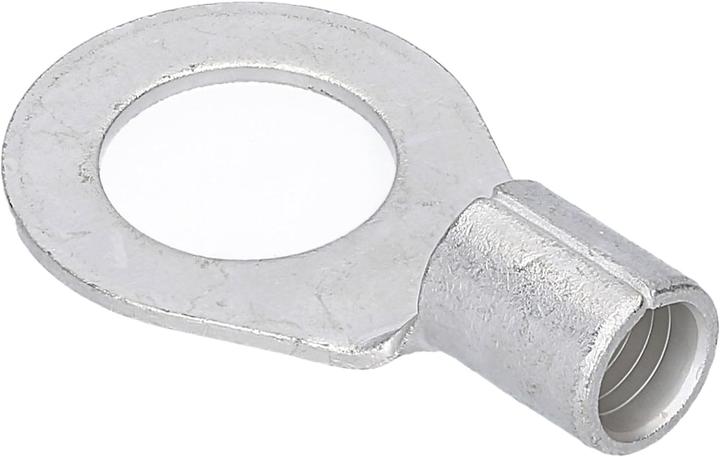 Kalitec 10 Stück Q16-12 Quetschkabelschuh 16mm² M12 I Unisoliert I Dornpressung I Für mehr-, fein- u