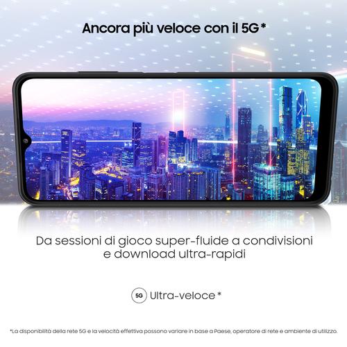 Produktbild Samsung Galaxy A22 5G EU (64 GB, Gray, 6.60", Hybrid Dual SIM + eSIM, 48 Mpx, 5G)