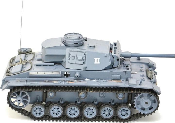 Actual product image Es-toys Heng Long RC Tank Combat Vehicle III Gen.6 (RTR Ready-to-Run)