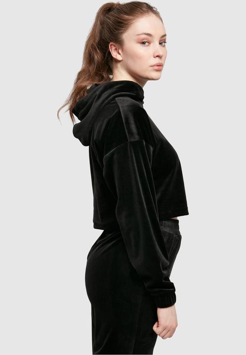 Image du produit Urban Classics Sweat à capuche oversize en velours pour femmes (M)