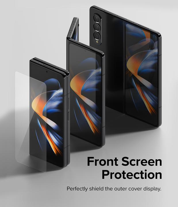 Actual product image Ringke Cover Display Glass Tempered Glass for Samsung Galaxy Z Fold4 (G4as086) (1 pcs., Samsung Galaxy Z Fold4)