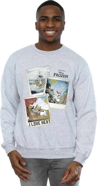 Immagine prodotto Disney Frozen Felpa Olaf Polaroid Uomo (S)