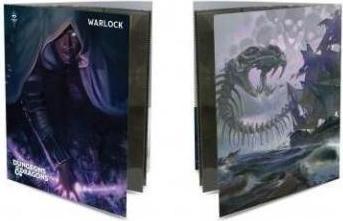 Ultra Pro UP18602 - UP - Cartella di classe con adesivi per Dungeons Dragons - Stregone