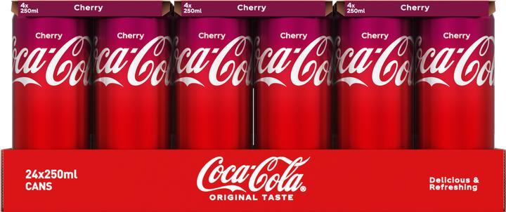 Actual product image Coca Cola Cherry (24 x 25 cl)