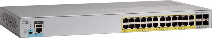 Actual product image Cisco CATALYST 2960L 24 PORT GIGE (24 Ports)
