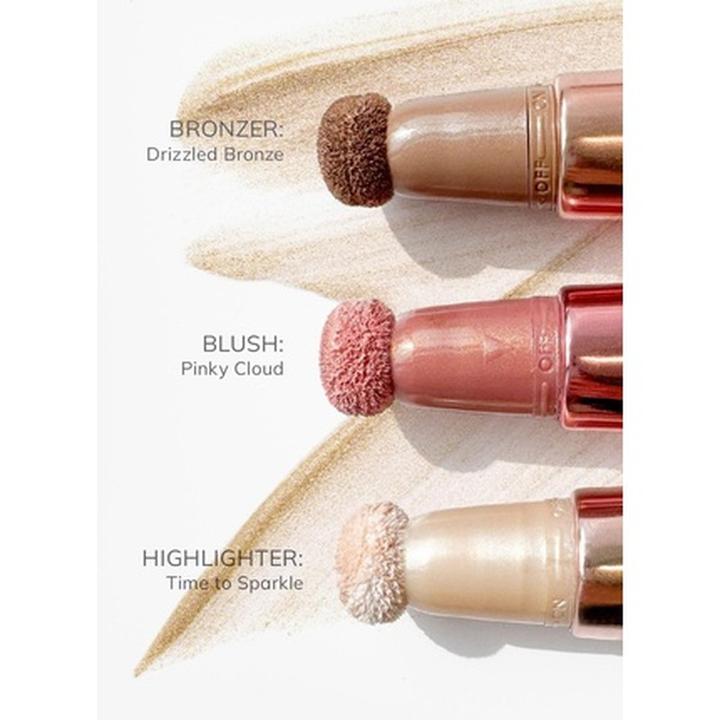 Actual product image Farmasi Midnight Touch Highlighter Liquid Blush Lightweight Cheek Color