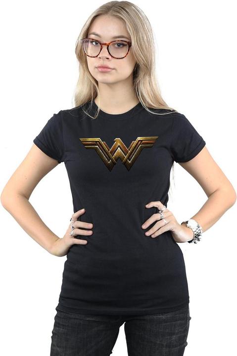 Immagine prodotto Wonder Woman Maglietta con logo in cotone (XL)
