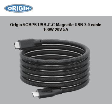 Produktbild Origin Storage OS-USBCC-5G-1M (1 m, USB 3.2 Gen 1)