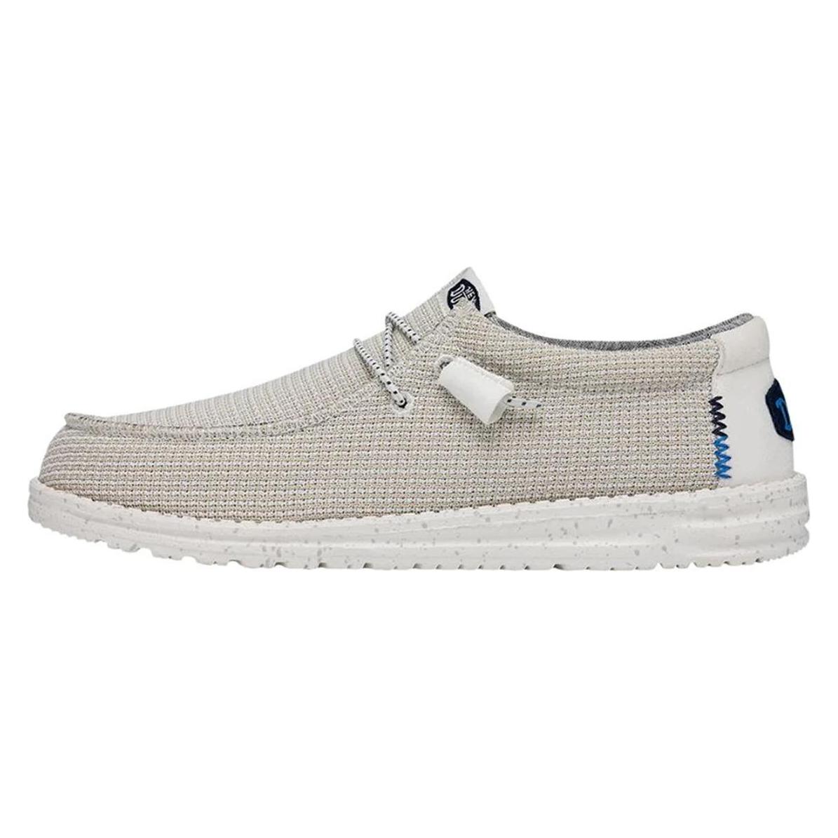 Hey Dude, Mannen, Lace-Ups, Wally Sport Mesh, Wit, (45)