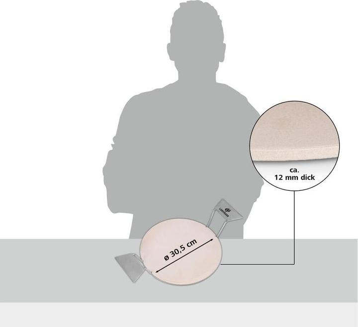 Produktbild Landmann Pizzastein Ø 30.5 cm