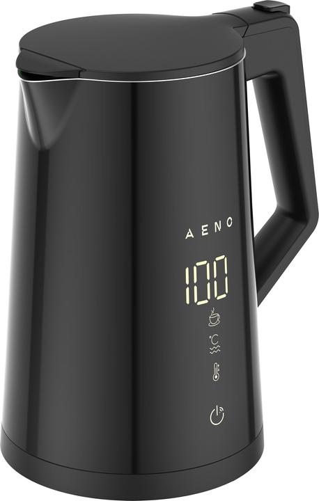Productafbeelding Aeno Waterkoker EK7S 1,7L, 360°/app/keep-warm 24h zwart (1.70 l)