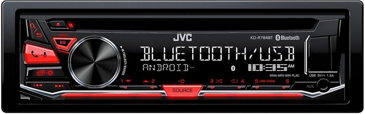 Actual product image JVC Kd-R784bt