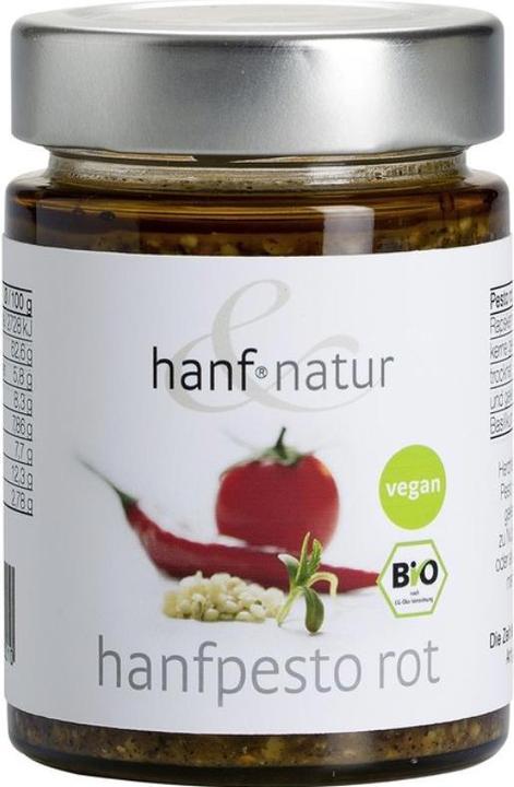Actual product image Hanf & Natur Hemp pesto red organic (150 g)