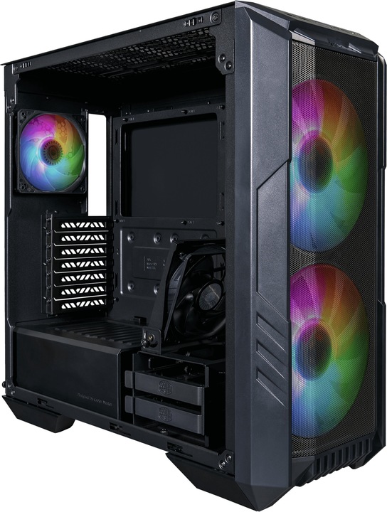 Image du produit Cooler Master HAF 500, tour midi, ARGB, verre trempé (ATX, mATX, Mini-ITX, E-ATX)