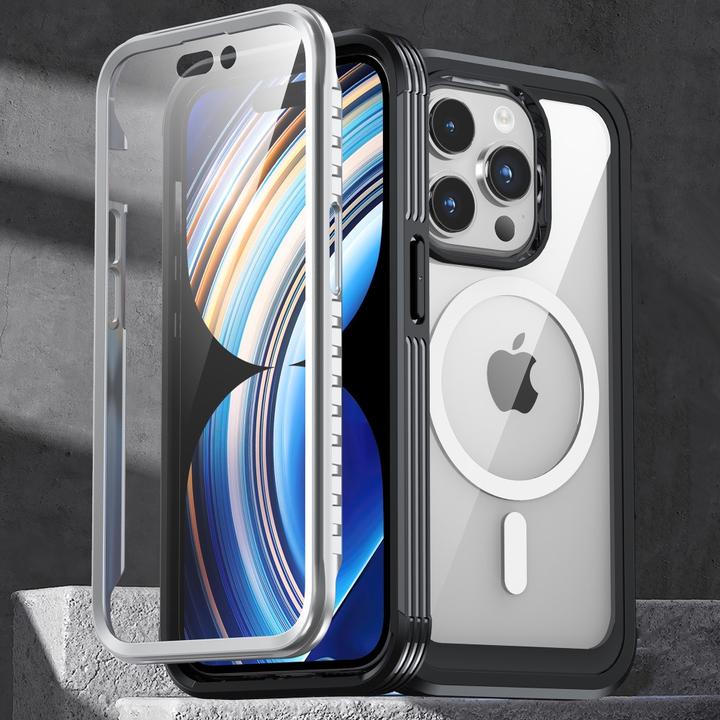 Actual product image Ueli Express 2 in 1 iPhone 15 Pro Max Hybrid MagSafe Case with Bulletproof Glass Display Protection (1 pcs., Apple iPhone 15 Pro Max)