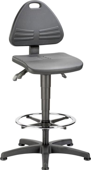 Productafbeelding Bimos Industriële draaistoel, bekleed met PU-schuim (58 - 85 cm)