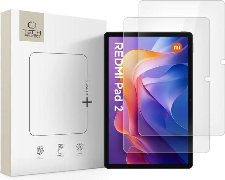 Actual product image Spigen Tech-Protect Glass Fit+ 2-pack armoured glass for Xiaomi Redmi Pad 2 11.0 / SE 11.0 - transparent (2 pcs., Xiaomi Redmi Pad 2, Xiaomi Redmi Pad SE)