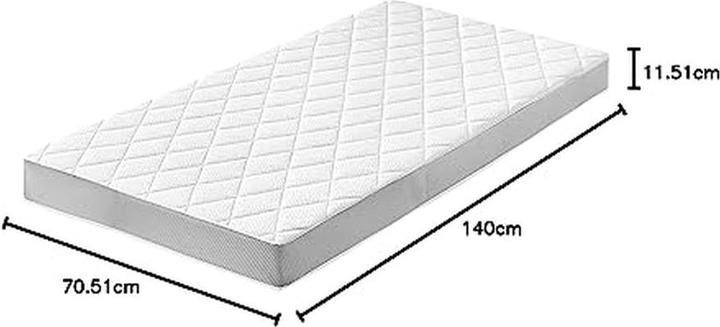 Produktbild Julius Zöllner DR. LÜBBE Babymatratze, Softbox (140x70 cm)
