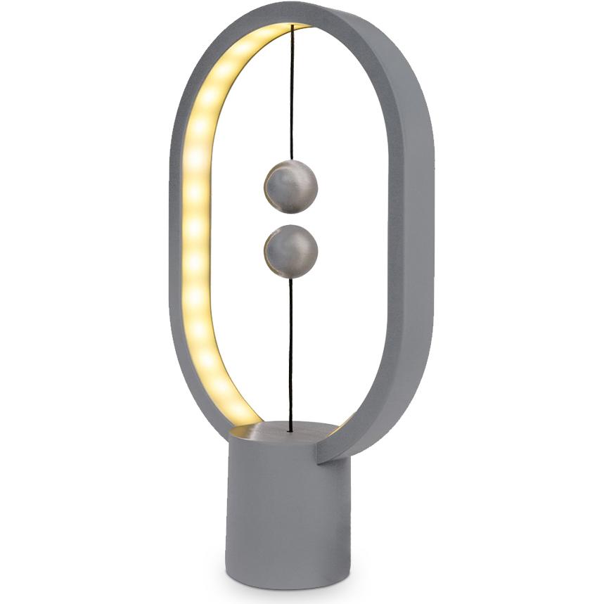 Thumbnail - Mikamax, Tischlampe, Mini Heng Balance Lamp - Oval - Light Grey (04942.GR)