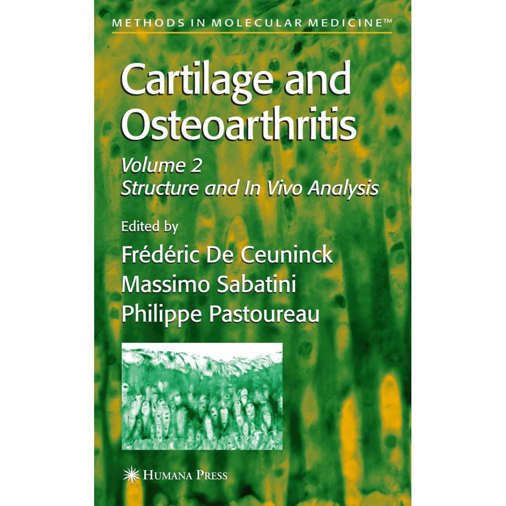 Cartilage and Osteoarthritis, Fachbücher von Massimo Sabatini, Frédéric De Ceuninck, Philippe Pastoureau