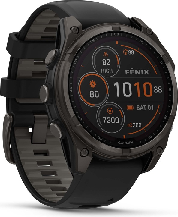 Produktbild Garmin Fenix 8 Solar Sapphire Titan (47 mm)