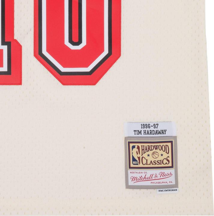 Immagine prodotto Mitchell & Ness Maglia Swingman Miami Heat OFF-WHITE Tim Hardaway - S (S)