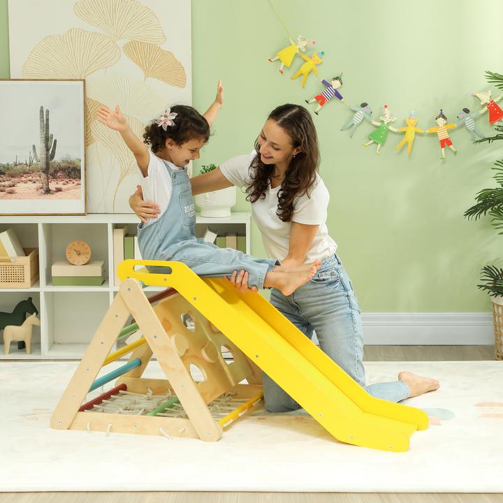 Produktbild Aiyaplay Klettergerüst Kiefernholz, Mehrschichtenplatte Mehrfarbig