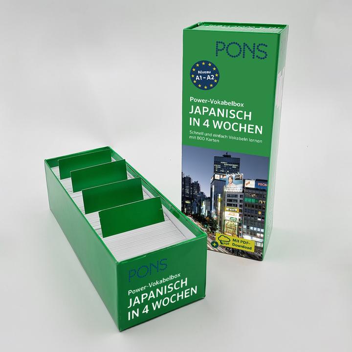 Image du produit Power-Vokabelbox Japanisch (Allemand, Japonais, 2024)