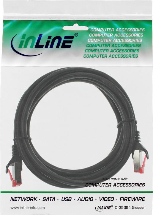 Produktbild InLine Patchkabel (S/FTP, CAT6, 0.50 m)