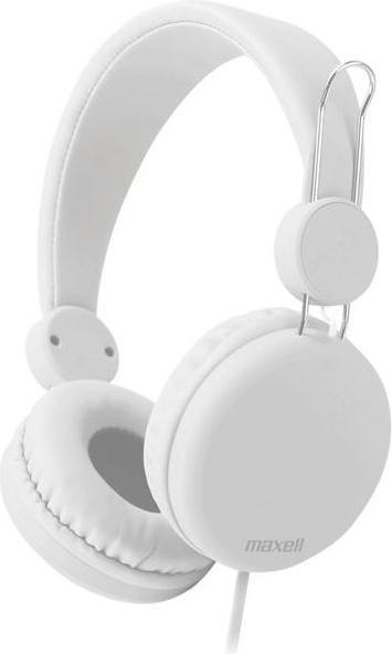 Maxell Spectrum Cuffie Padiglione auricolare Connettore 3.5 mm Bianco (Cablato)