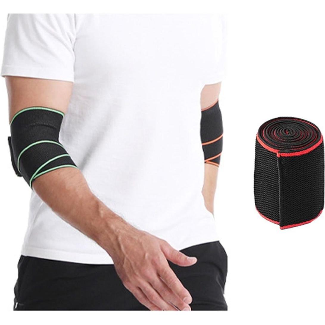 König Design, Bandage, Ellenbogenbandage Klettverschluss Bandage Tennisarm Golferarm Armbandage 75 cm