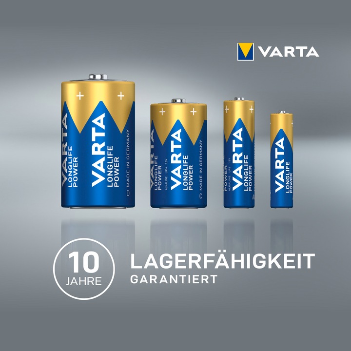 Image du produit Varta LONGLIFE Power Box (12 pcs, AAA, 1260 mAh)